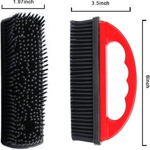 PET HAIR REMOVER BRUSH WITH HANDLE - Image 4