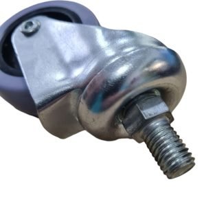 SWIVEL BOLT HOLE & STEM CASTERS PAIR - Image 3