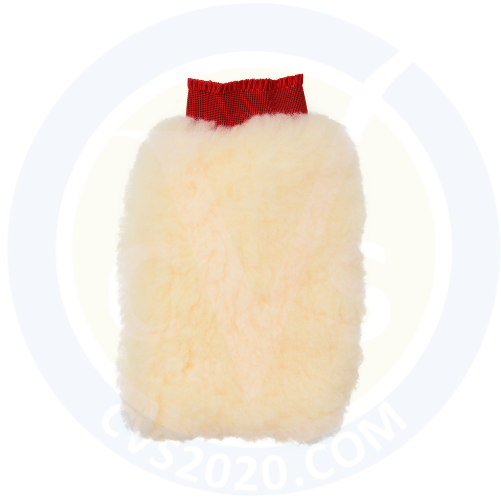 TRADE APPROVED QUALITY WASH MITT RED/WHITE (PACK OF 4)