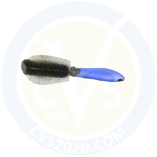 Blue / Black Wheel Brush