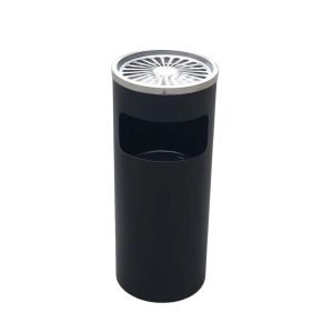 30 Litre Outdoor/Indoor Litter Bin with Stainless Steel Ashtray Lid in VARIOUS COLOURS - Image 4