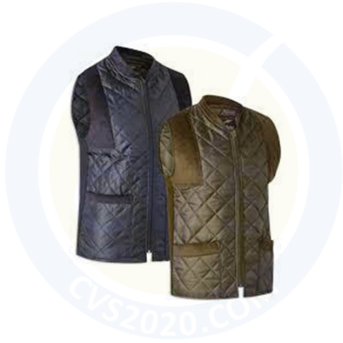 Body Warmer Quilted Fleece Lined, Gilet Waistcoat