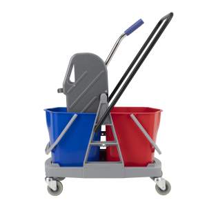 34L DOUBLE MOP BUCKET TROLLEY - Image 4