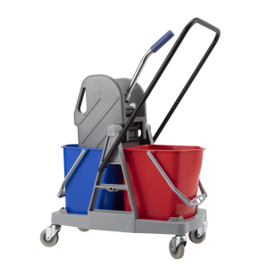 34L DOUBLE MOP BUCKET TROLLEY - Image 5