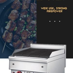 Professional Commercial Restaurant table top Grill Gas Lava Rock - Image 7