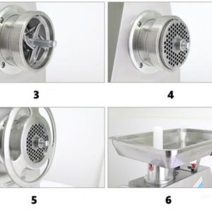 Heavy Duty Commercial Meat Mincer Size 22 - Image 3