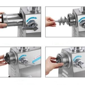 Heavy Duty Commercial Meat Mincer Size 22 - Image 4