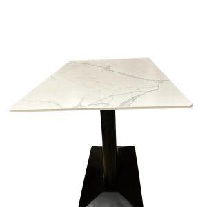 MARBLE TABLES 104 x 68CM in White - Image 4