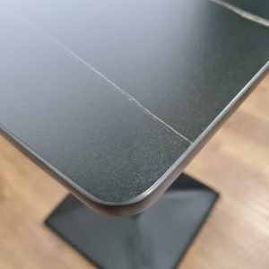 MARBLE TABLES 104 x 68CM in Black - Image 2