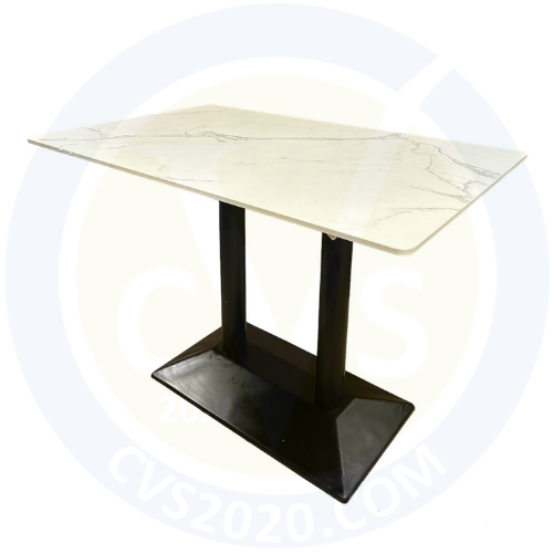 MARBLE TABLES 104 x 68CM in White
