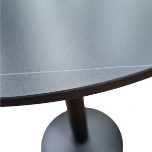 MARBLE TABLE 60cm Round in Black or White - Image 6
