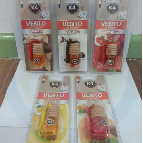 K4 8ml Liquid Bottle Car Hanging Perfume Air Freshener Fragrances