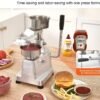 CVS 6" Commercial Burger Patty Maker Hamburger Meat Press Forming Machine - Image 3