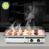 Electric Griddle with Dual Burners – 3KW High-Powered Heating, 50-300°C Temperature - Image 3